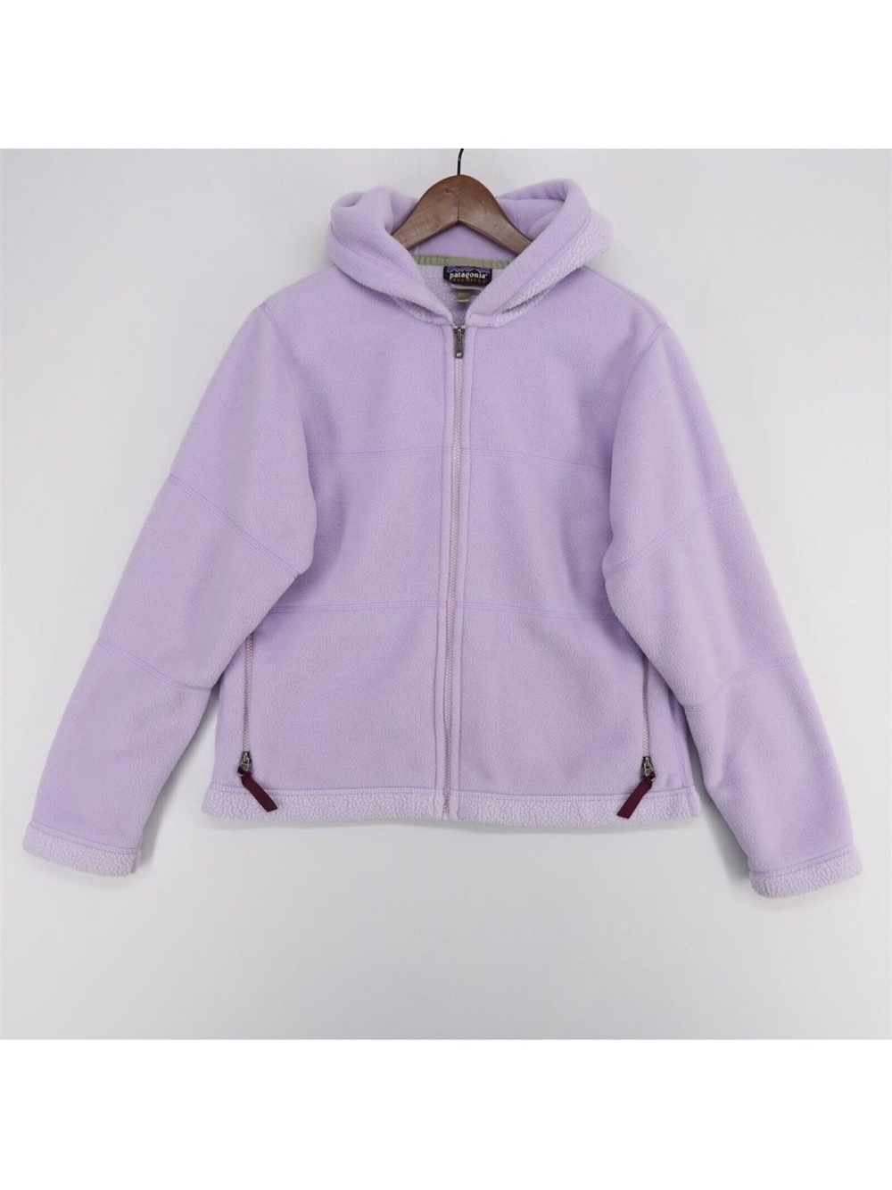 Vintage Patagonia Synchilla Arctic Jacket Women’s Small Purple Full Zip USA Made